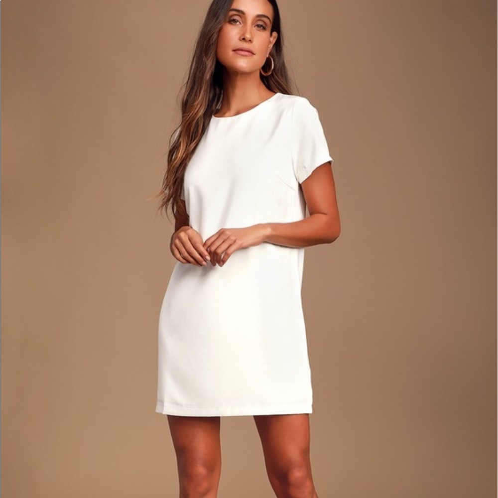 Lulus white dress